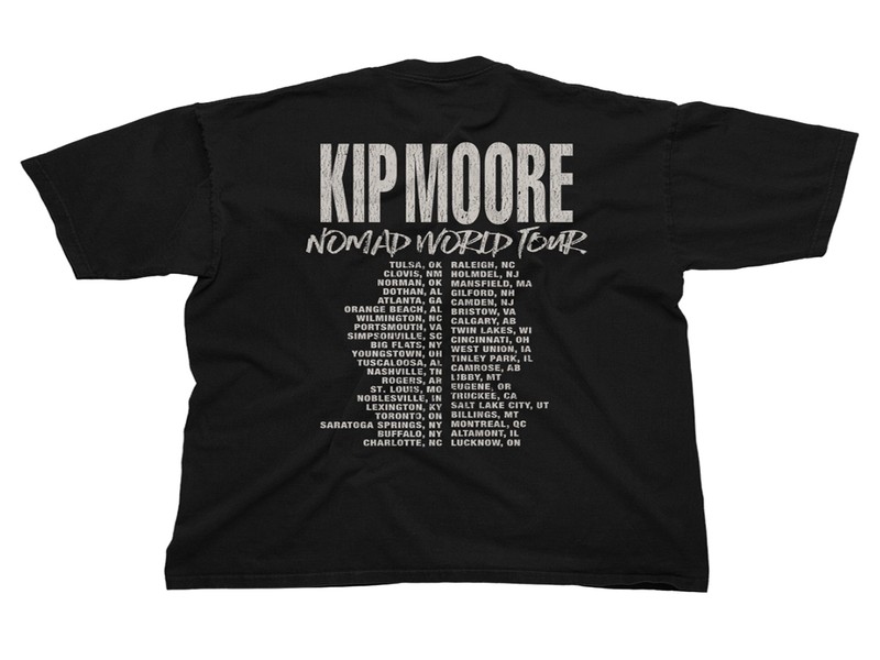Exclusive Insights into Kip Moore's Official Merchandise Lineup